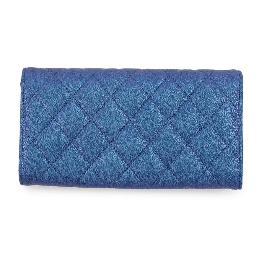 シャネル 長財布 クラシック ロング フラップ ウォレット マトラッセ