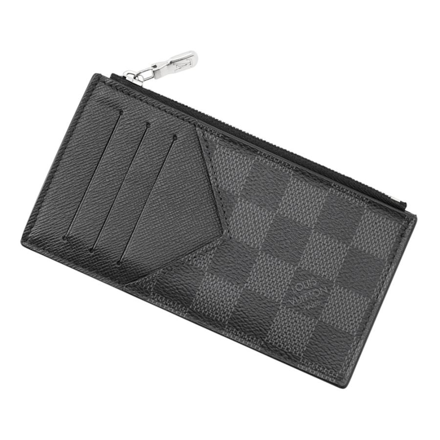 【美品】ルイヴィトン カードケース　札入れ　ダミエグラフィット　黒　財布 ルイヴィトン コインケース カードケース ダミエ・グラフィット コイン
