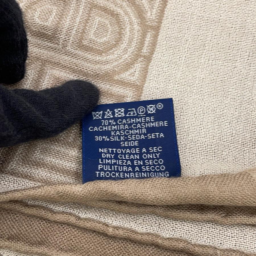 エルメス ストール シェーヌダンクル カシミヤ シルク HERMES 【安心
