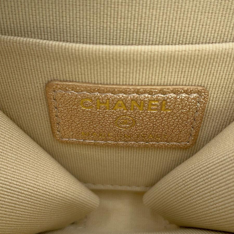 シャネル ノベルティ コインケース Airpodsproケース ラムスキン