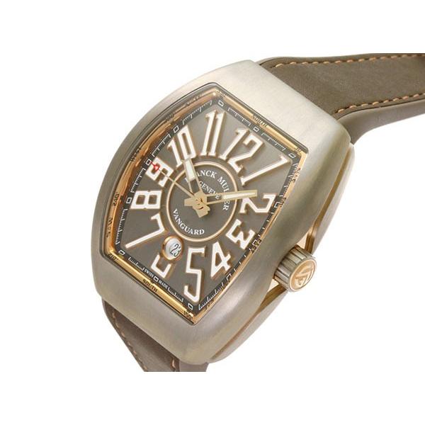 フランクミューラ　　メンズ時計 FRANCK MULLER（フランクミュラー） ヴァンガード チタン×K18PGピンク