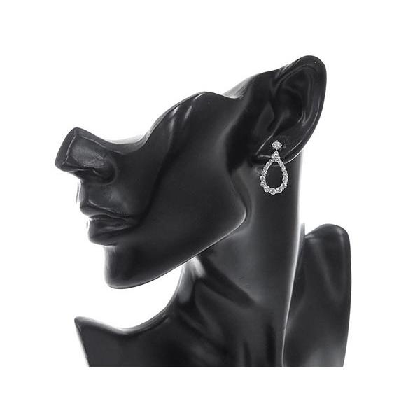 ハリーウィンストン ピアス ループ エクストララージ 34P ダイヤモンド  