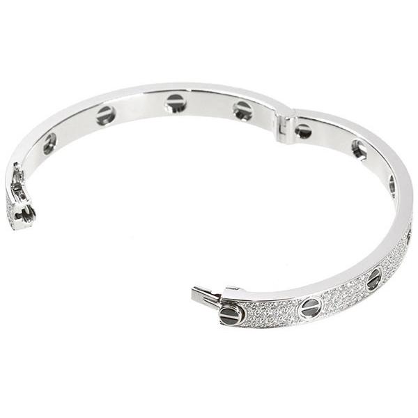 Cartier カルティエ ブレスレット ラブブレス パヴェダイヤ Cartier カルティエ ブレスレット ラブブレス パヴェダイヤ