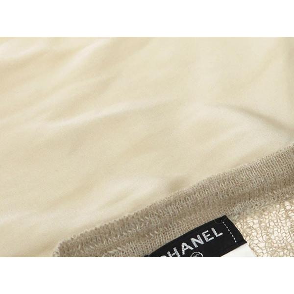 シャネル カーディガン ボーダー ニット 36 CHANEL（シャネル） カーディガン ボーダー カシミヤ ココマーク 長袖