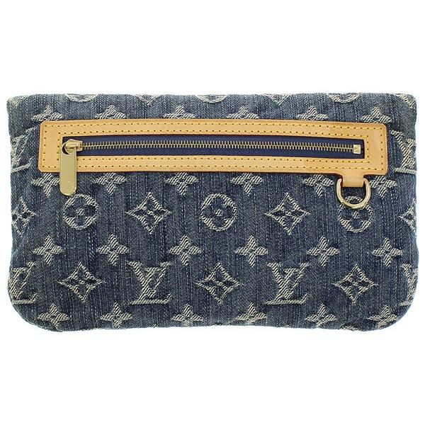 LOUIS VUITTON（ルイ・ヴィトン） クラッチバッグ モノグラム デニム