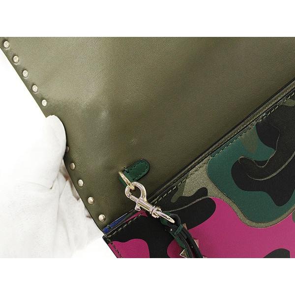 VALENTINO ヴァレンティノ クラッチバッグ ロックスタッズ VALENTINO ヴァレンティノ クラッチバッグ ロックスタッズ