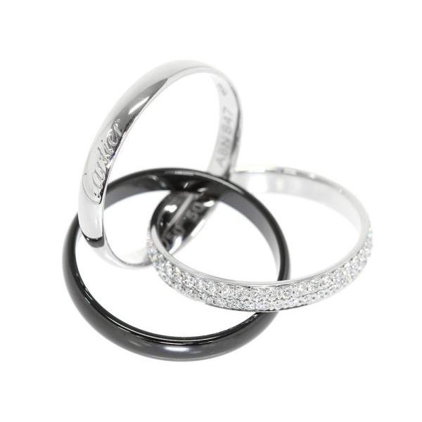 Cartier カルティエ リング トリニティ ドゥ セラミック SM  