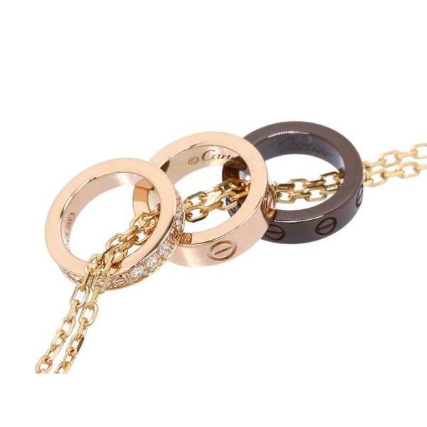 Cartier（カルティエ） ネックレス ラブネックレス ダイヤモンド 0.08