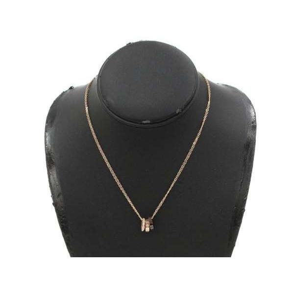 ラブ ネックレス ダイヤモンド ピンクゴールド CRB7224509 - LOVE ネックレス、ダイヤモンド2石 - ピンクゴールド