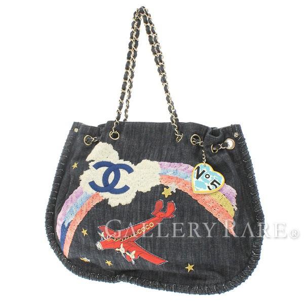 CHANEL（シャネル） チェーントートバッグ 夜間飛行 デニム ココマーク