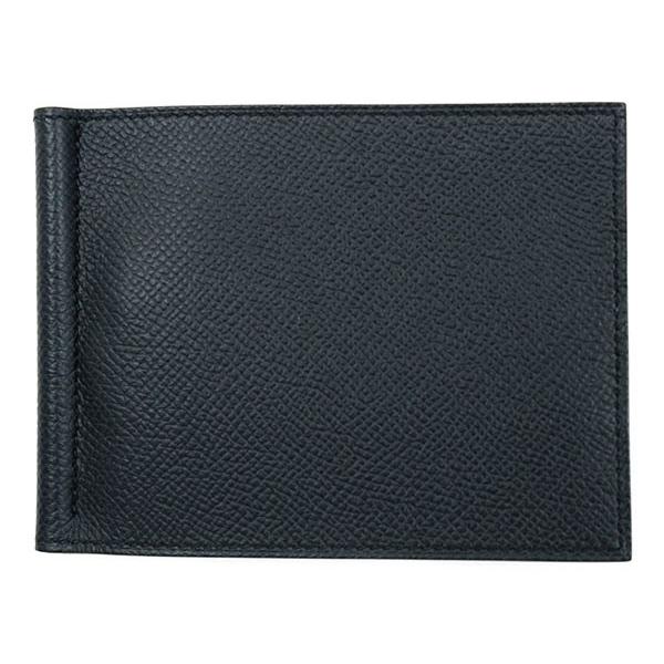 HERMES（エルメス） 財布 ポーカー マネークリップ ブルーインディゴ