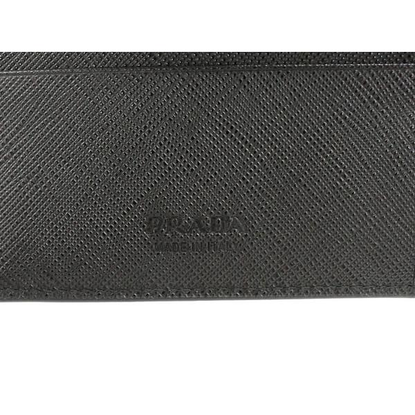 PRADA（プラダ） 財布 サフィアーノ メンズ バイカラー 二つ折り財布