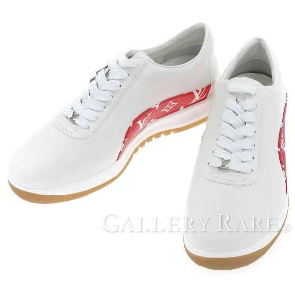 22春大特価セール 1a3eq5 スニーカー ルイヴィトン 送料無料 新品 メンズサイズ8 靴 レア 限定 Supreme Vuitton Louis 1a3eq5 Sneaker Sport モノグラム コラボ シュプリーム スニーカー ルイヴィトン シューズ Oyostate Gov Ng