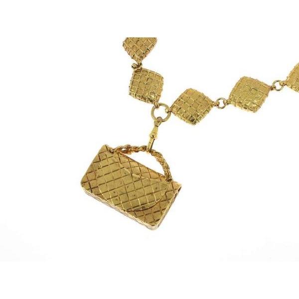CHANEL（シャネル） ネックレス バッグモチーフ マトラッセ