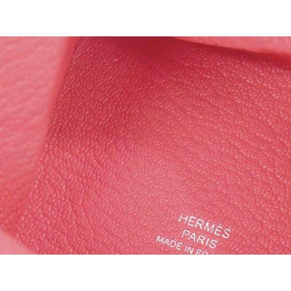 HERMES エルメス コインケース ズールーGM ローズリップスティック 