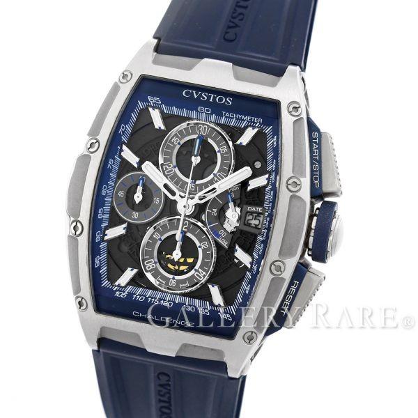 CVSTOS（クストス） チャレンジクロノ2 CVT-CHR2-BL-ST CVSTOS 腕時計