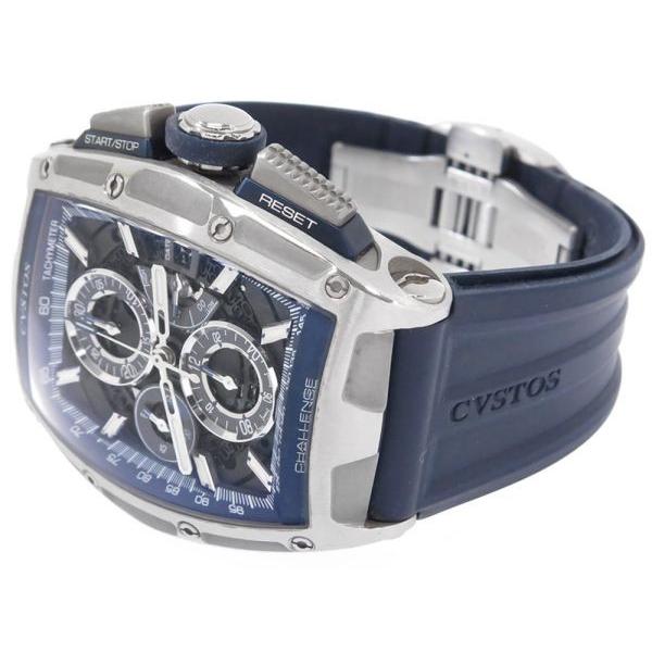 CVSTOS（クストス） チャレンジクロノ2 CVT-CHR2-BL-ST CVSTOS 腕時計