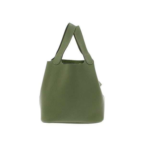 HERMES（エルメス） ハンドバッグ ピコタンロックMM オリーブグリーン 
