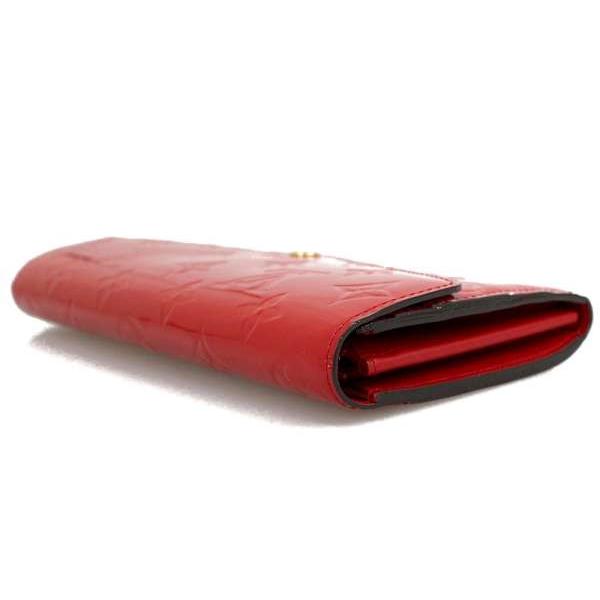 LOUIS VUITTON(ルイヴィトン) 長財布 モノグラムヴェルニ ポルトフォイユサラ M90208 ポムダムール レザー 楽天市場】 LOUIS VUITTON ルイヴィトン ポルトフォイユ・サラ M90208