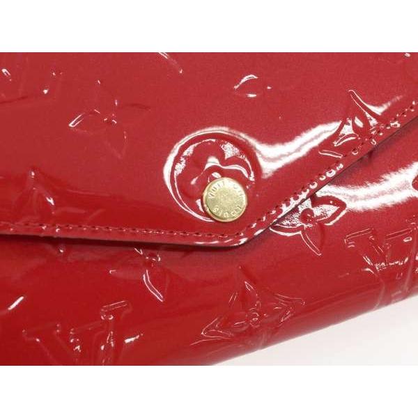 LOUIS VUITTON(ルイヴィトン) 長財布 モノグラムヴェルニ ポルトフォイユサラ M90208 ポムダムール レザー LOUIS VUITTON】ルイヴィトン『モノグラム ヴェルニ ポルトフォイユ