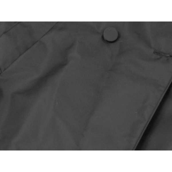 PRADA プラダ トレンチコート ブラック ナイロン ベルト付き PRADA プラダ トレンチコート ブラック ナイロン ベルト付き