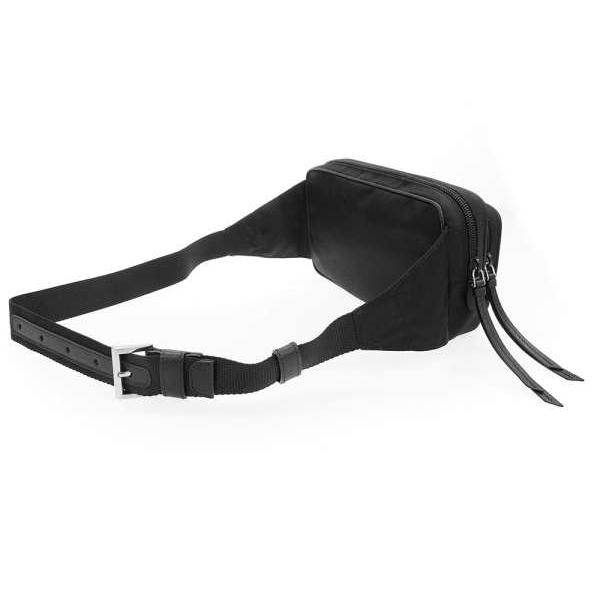 PRADA / ウエストバッグ/ナイロン/BLK/1BL010 PRADA プラダ ウエストポーチ ナイロン レザー 1BL010 バッグ ウエスト