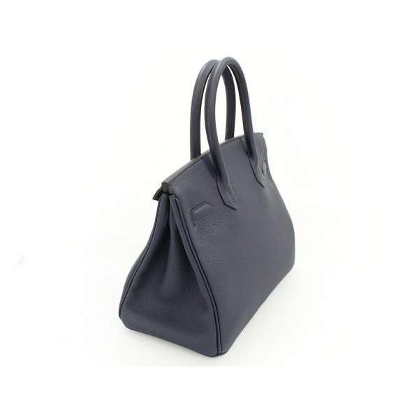 HERMES（エルメス） バーキン30 cm ハンドバッグ ブルーニュイ