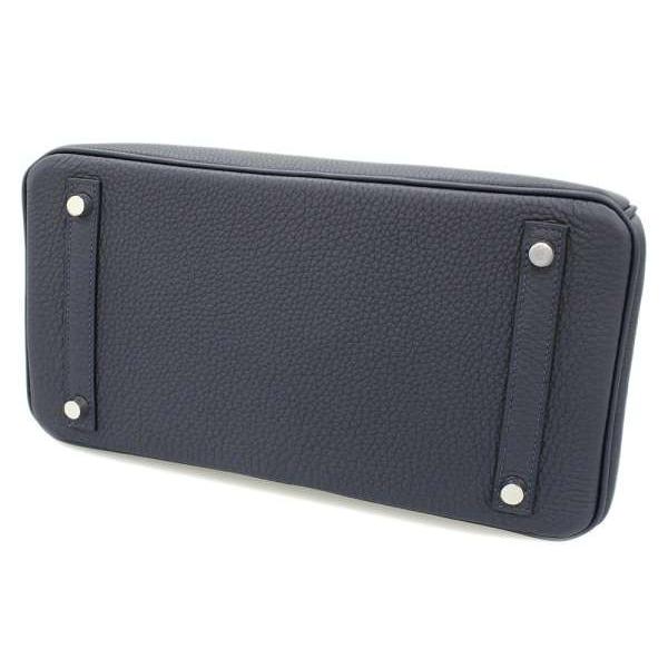 HERMES（エルメス） バーキン30 cm ハンドバッグ ブルーニュイ