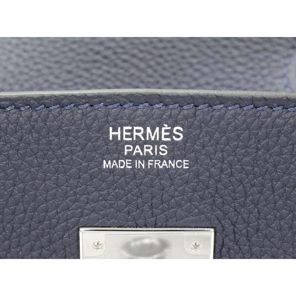 HERMES（エルメス） バーキン30 cm ハンドバッグ ブルーニュイ