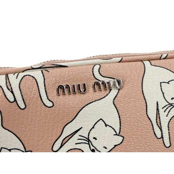 miu miu（ミュウミュウ） ポシェット マドラス キャット 5ZH011 MiuMiu