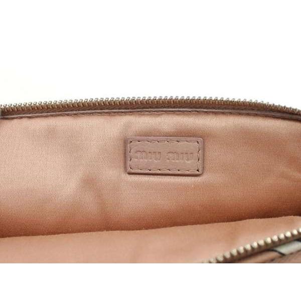 miu miu（ミュウミュウ） ポシェット マドラス キャット 5ZH011 MiuMiu