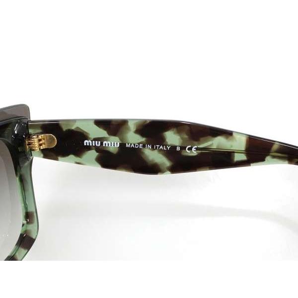 美品　MIU MIU サングラス リヴィール スクエア SMU04R miu miu（ミュウミュウ） サングラス リビール REVEAL リヴィール