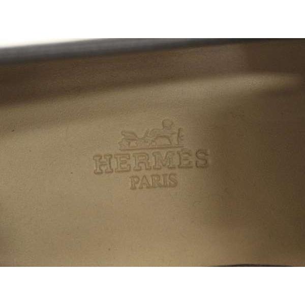 HERMES（エルメス） ローファー プラザ Plaza モカシン カーフ Hロゴ 