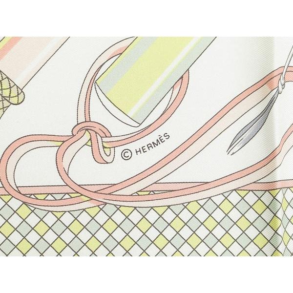 HERMES（エルメス） スカーフ カレ90 シルクツイル 鞭とグリップ
