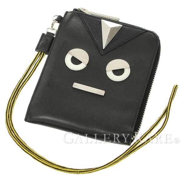 FENDI（フェンディ） パスケース フェイス レザー 7M0231 FENDI ポーチ