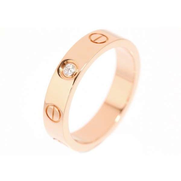Cartier（カルティエ） リング ミニラブリング 1Pダイヤ ダイヤモンド