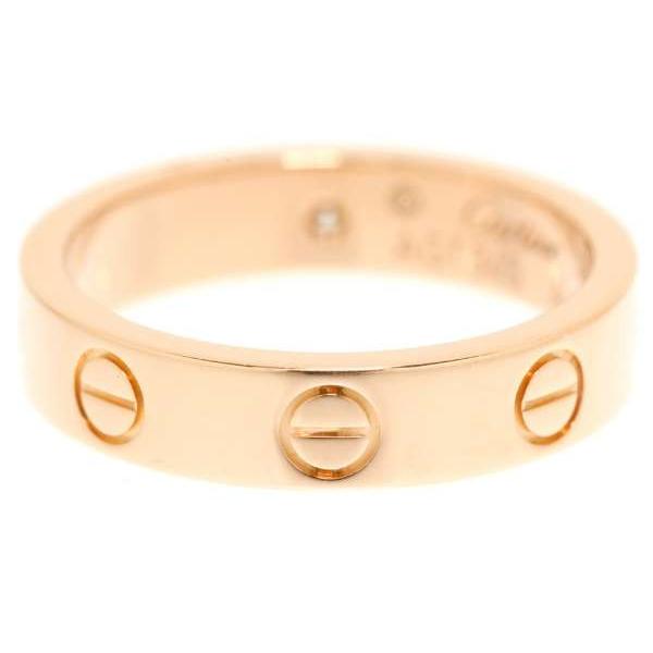 Cartier カルティエ リング ミニラブリング 1Pダイヤ ダイヤモンド