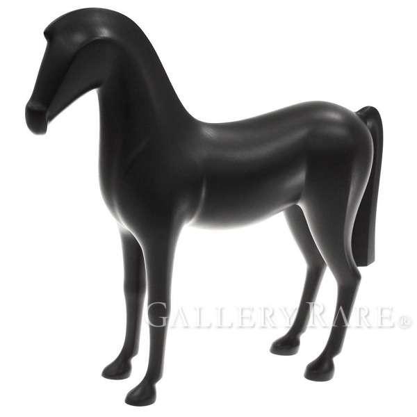 エルメス 置物 馬 HERMES（エルメス） オブジェ アリオン ホース ブラック 馬 Arion