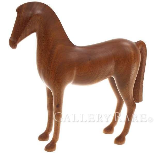 エルメス 置物 馬 HERMES（エルメス） オブジェ アリオン ホース ブラウン 馬 Arion