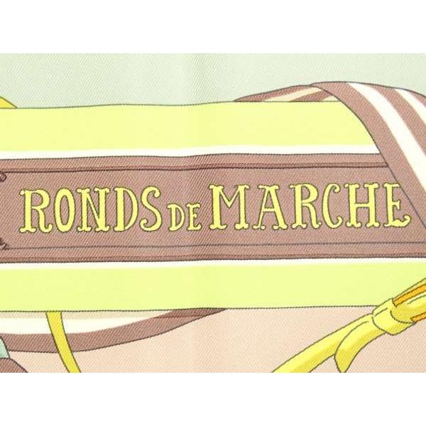 HERMES（エルメス） スカーフ カレ90 シルクツイル 輪の行進 Ronds de