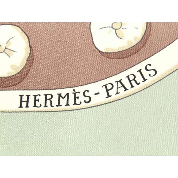 HERMES（エルメス） スカーフ カレ90 シルクツイル 輪の行進 Ronds de