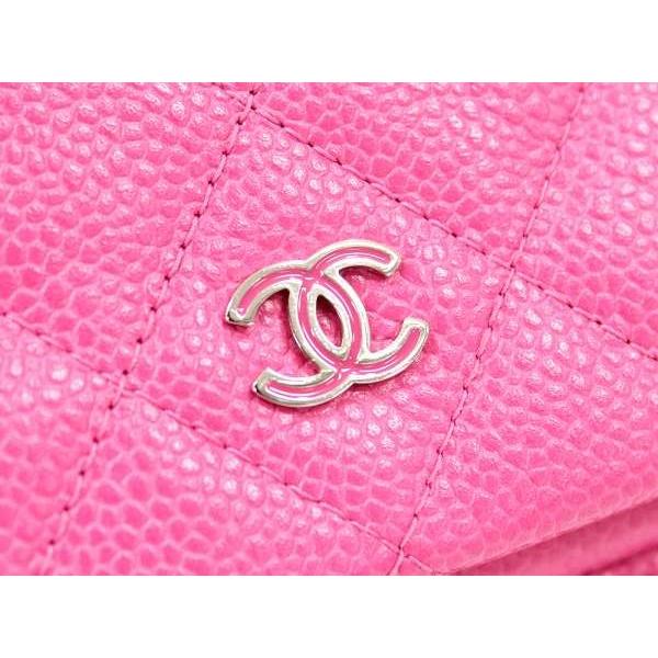 シャネル クラッチバッグ ココマーク マトラッセ キャビアスキン キルティング ラージポーチ A69391 CHANEL バッグ 二つ折り ポーチ｜gallery-rare｜05