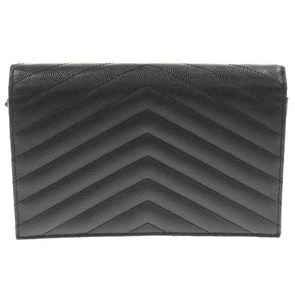 Yves Saint Laurent サンローランパリ チェーンウォレット モノグラム  