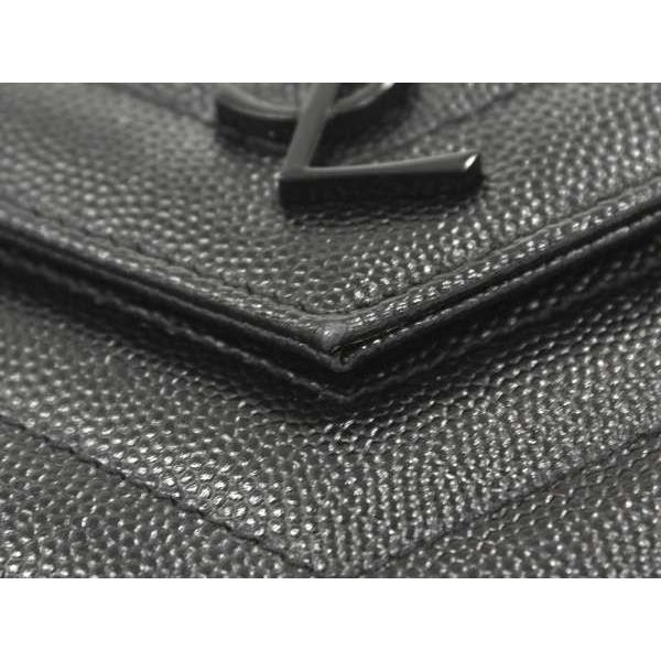 Yves Saint Laurent サンローランパリ チェーンウォレット モノグラム  