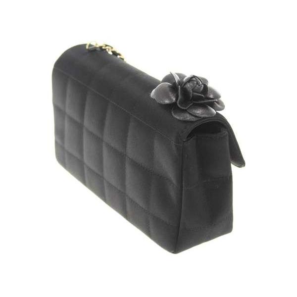 CHANEL シャネル チェーンショルダーバッグ チョコバー カメリア ココ  