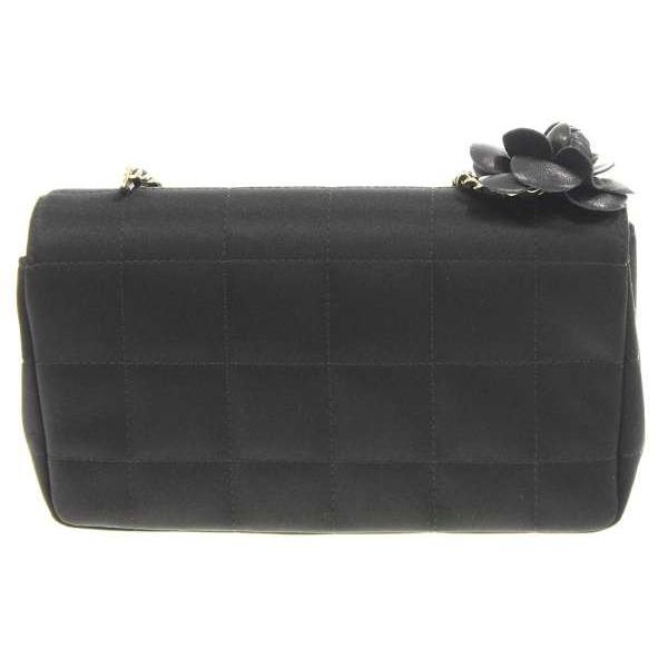 CHANEL シャネル チェーンショルダーバッグ チョコバー カメリア ココ  