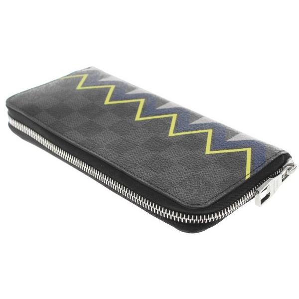 LOUIS VUITTON（ルイ・ヴィトン） 長財布 ダミエグラフィット ジッピー