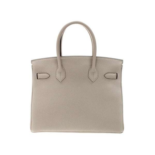 エルメス バーキン30 cm ハンドバッグ グリアスファルト×シルバー金具 トゴ A刻印 HERMES Birkin バッグ｜gallery-rare｜03