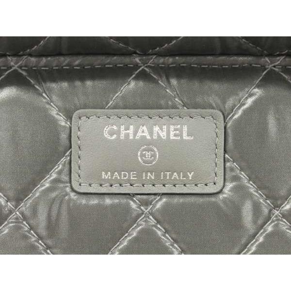 シャネル バニティバッグ ドーヴィル ラフィア 化粧ポーチ コスメポーチ A84212 CHANEL ココマーク トラベルケース キャンバス 2017年春夏｜gallery-rare｜09