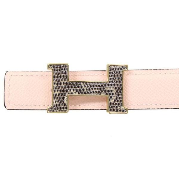 HERMES（エルメス） ベルト ミニコンスタンス Hベルト ブルー